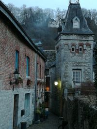 Houses against sky