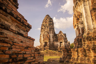 Old ruins against sky