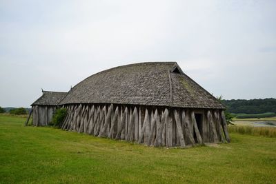 View ancient viking house