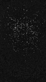 View of star field at night