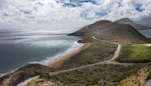 Scenic view of sea