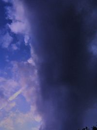 Low angle view of sky