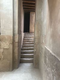 Staircase in old building