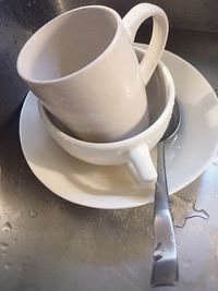 Close-up of drink on table