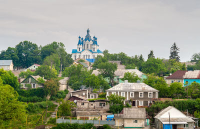 View of buildings in city