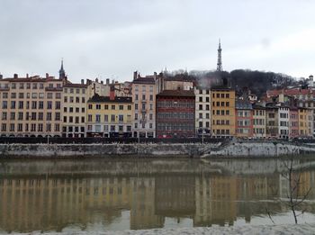 River with buildings in background