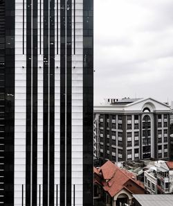 Buildings against sky in city