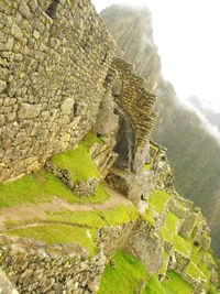 Low angle view of historical building