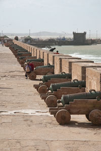 Ramparts and skala de la ville with cannons