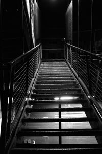 Low angle view of staircase
