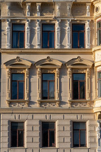 Low angle view of old building