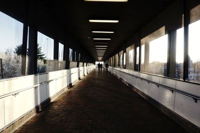 Corridor of building