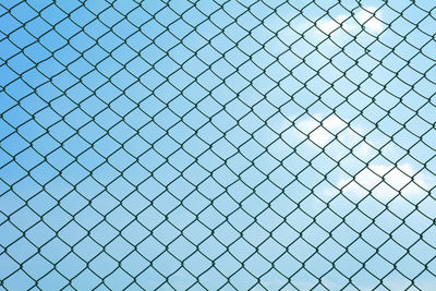 Full frame shot of chainlink fence