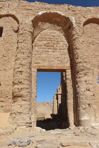 Old ruins of historical building