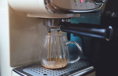 Close-up of coffee cup