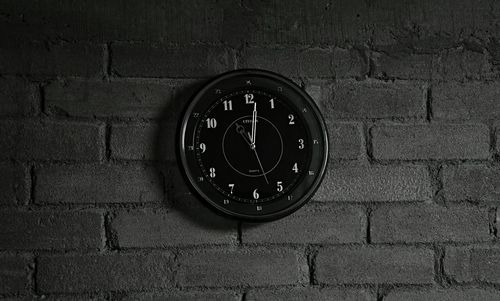 Clock on wall