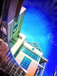 Built structure against blue sky