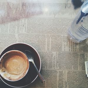 Close-up of coffee cup