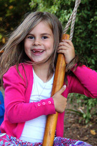 Portrait of a smiling girl