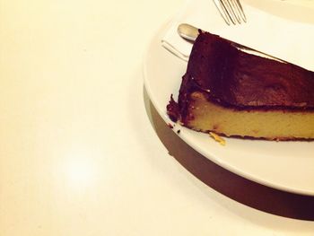 Close-up of dessert on plate