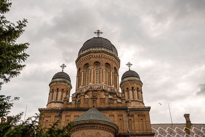 Low angle view of cathedral against sky