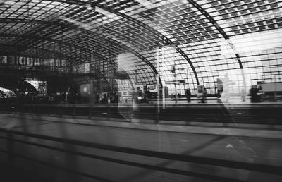 Interior of railroad station