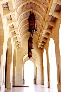 Low angle view of historical building