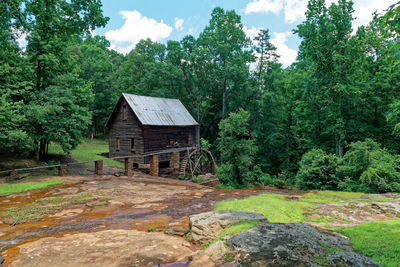 House on field