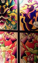 Full frame shot of colorful abstract background