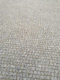 Full frame shot of paving stone