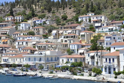 View of buildings in city