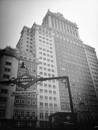 Low angle view of building against sky