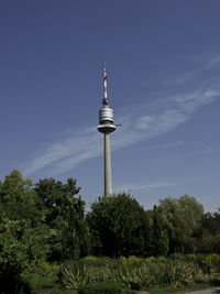 Vienna at the danube river