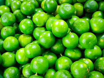 Full frame shot of green apples