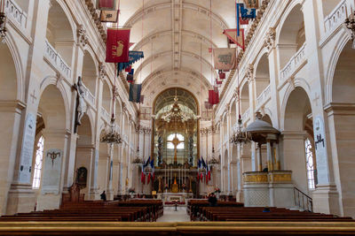 Interior of historic building