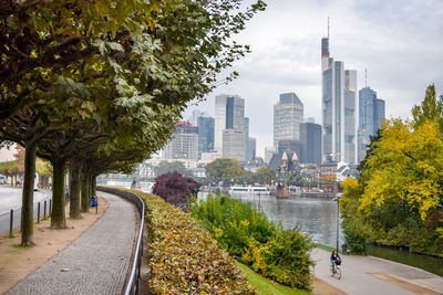 View of buildings in city