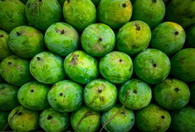 Raw green mangoes 