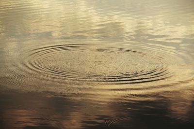 Detail shot of rippled water