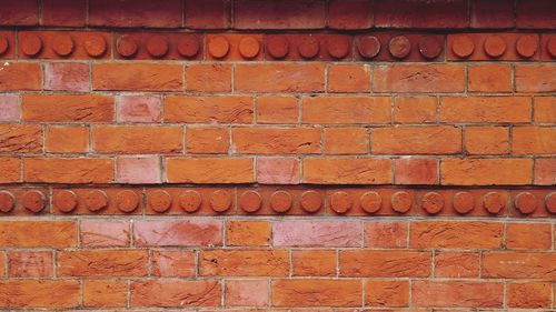 Full frame shot of brick wall