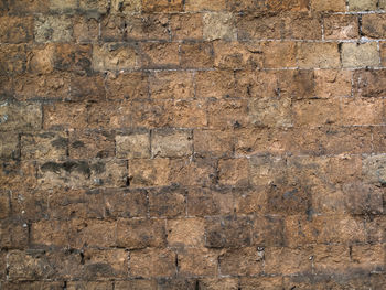 Full frame shot of stone wall