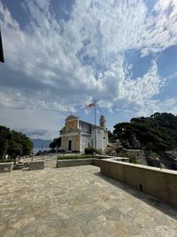 View of historic building against sky