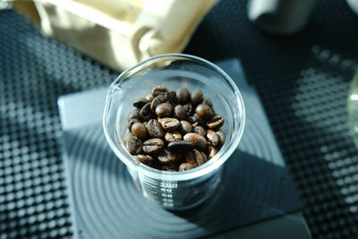 Close-up of coffee beans