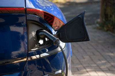 Close-up of car