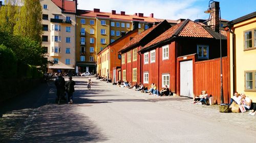 Buildings in city