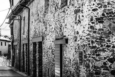 Exterior of old building