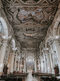 Interior of a temple