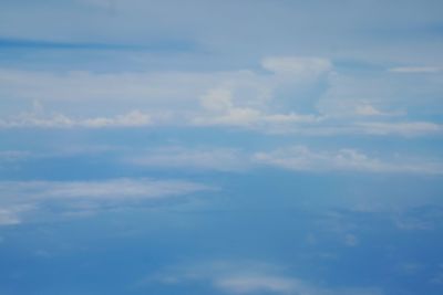 Low angle view of clouds in sky