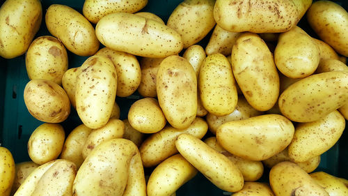 Full frame shot of potatoes