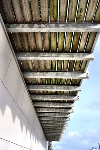 Low angle view of building against sky