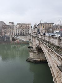 Still not making decision to cross or not to cross the tevere 
